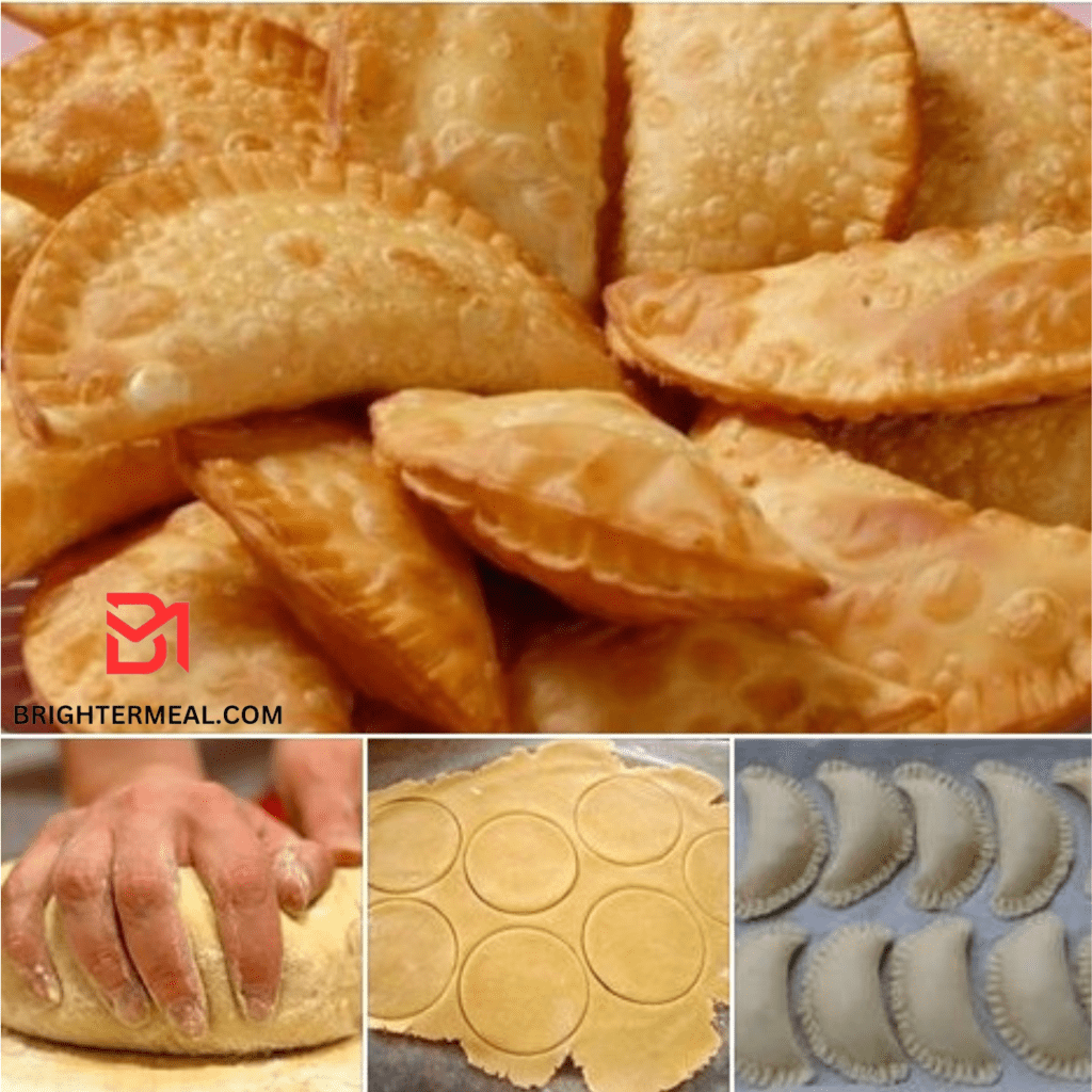 A tempting display of freshly baked savory pastries, golden-brown and flaky, adorned with a delightful medley of savory fillings. The pastries sit on a rustic baking tray, showcasing their expertly crafted layers and inviting aroma. This image captures the essence of a mouthwatering Easy Savory Recipe: Pastries, a culinary masterpiece ready to be savored.