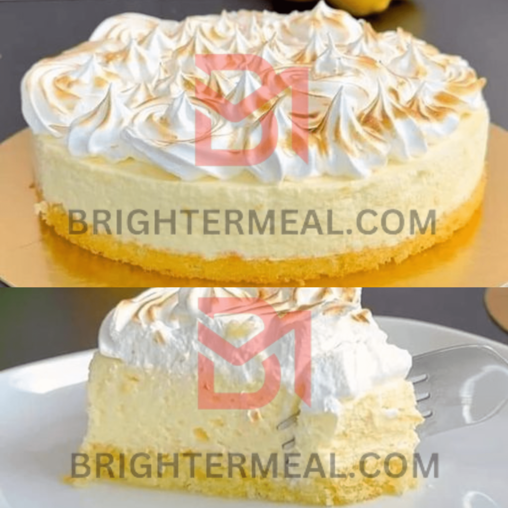 Delight your senses with our tantalizing Lemon Meringue Cake – a perfect blend of zesty lemon and fluffy meringue