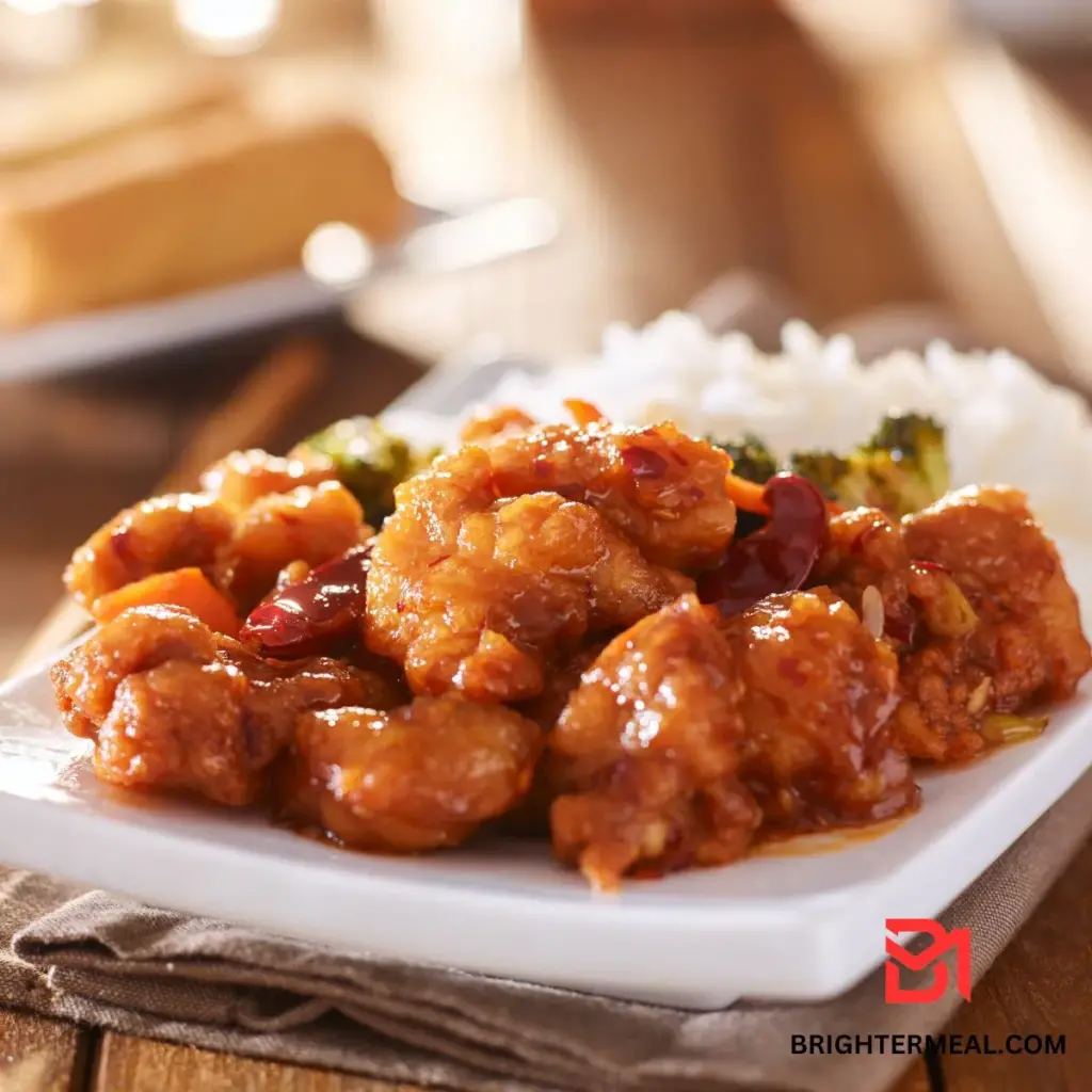 Chicken recipe is a popular dish in Chinese-American cuisine.
